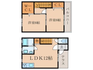 SUNROSE引野の物件間取画像